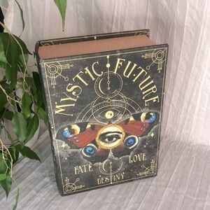 ALL SEEING EYE Fortune Teller light up box Halloween Psychic Reading in a book